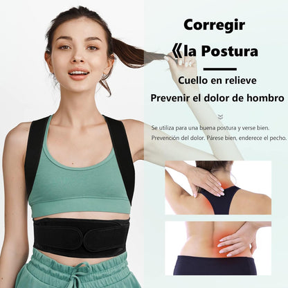 corrector de postura ajustable